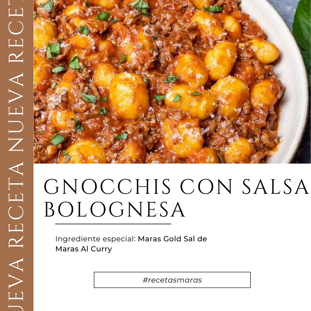 Gnocchis con Salsa Bolognesa